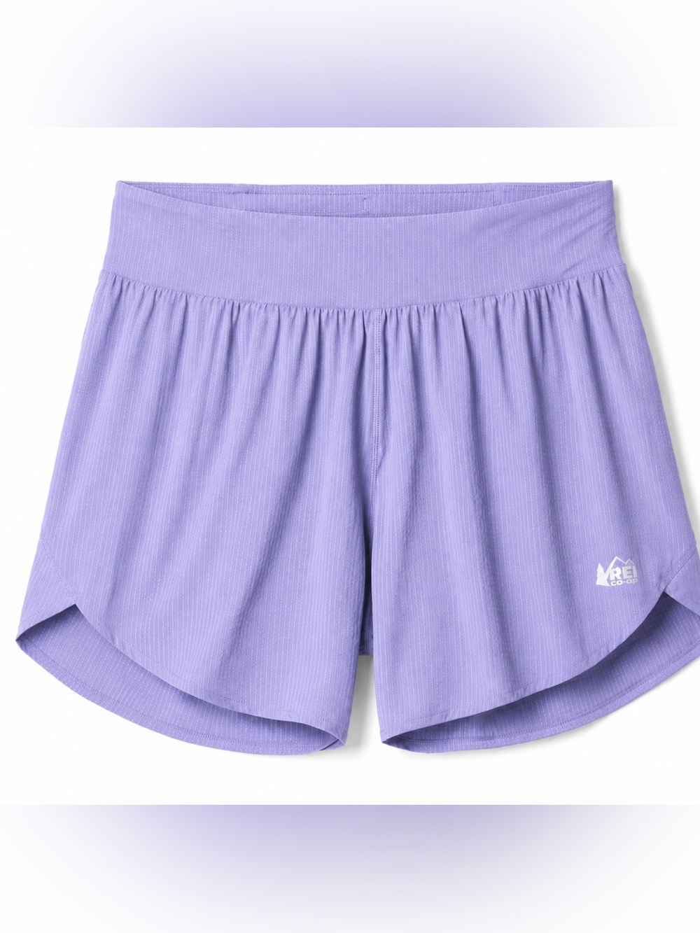 REI Co-op Swiftland 5" High-Rise Running Shorts Lilac Ash NWT Women's Size M - Picture 5 of 8